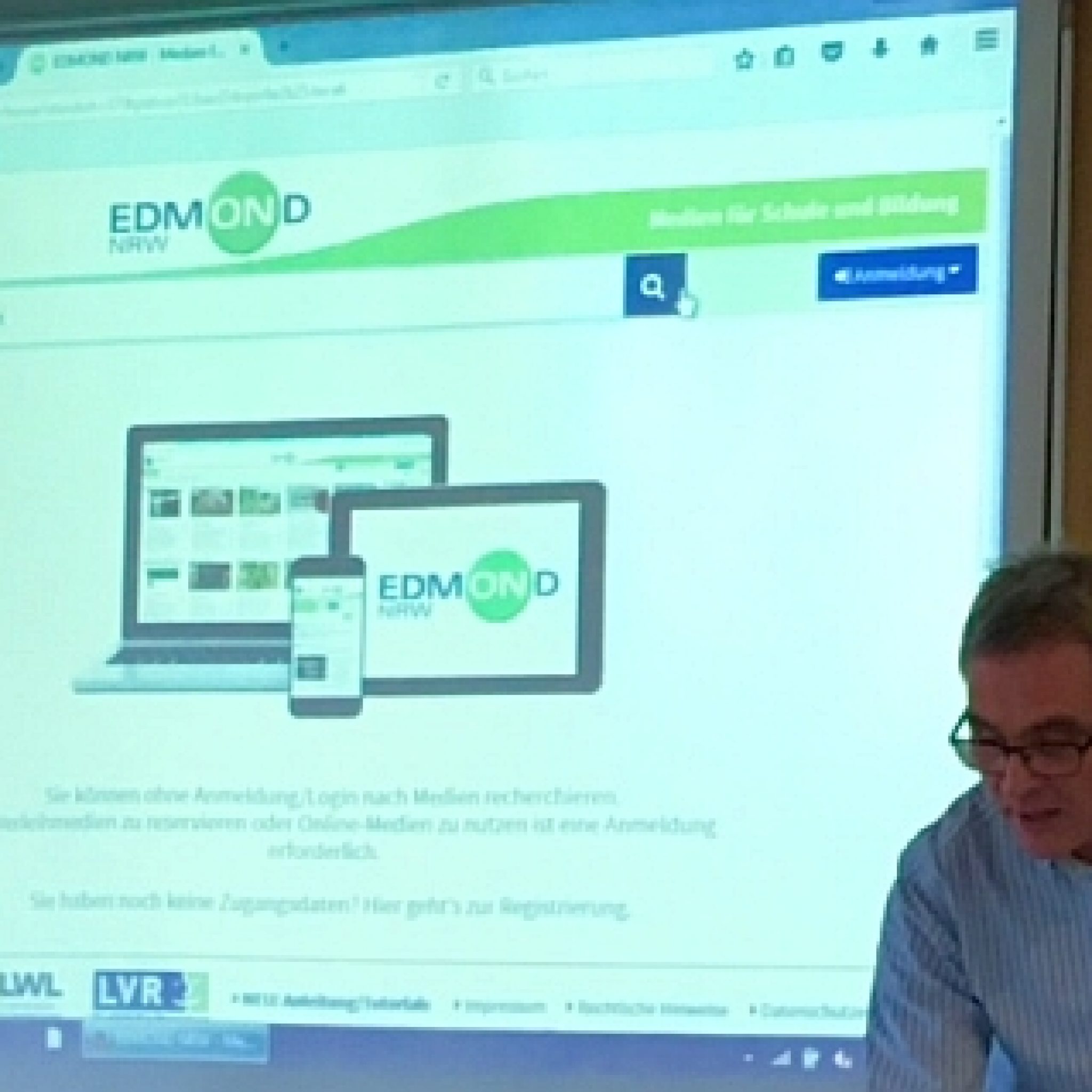 Aktion vor Ort MdL Hans Feuß (SPD) vertiefte seine Kenntnisse der