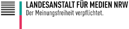 Logo Landesanstalt für Medien NRW.